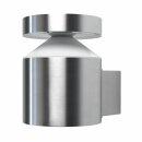 Ledvance LED Außenwandleuchte Endura Style Cylinder Wall Edelstahl IP44 6W 360lm warmweiß 3000K