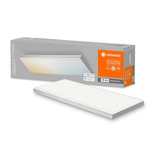 Ledvance LED Smart+ Panel Planon Frameless 40x10cm Weiß 16W 1050lm 3000K-6500K Dimmbar App Google Alexa WiFi