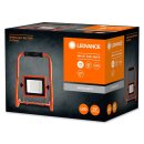 Ledvance LED Arbeitsleuchte Fluter Orange IP44 10W 900lm 4000K USB Akku