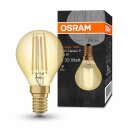 Osram LED Filament Vintage 1906 Tropfen 4W = 35W E14 Gold...