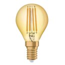 Osram LED Filament Vintage 1906 Tropfen 4W = 35W E14 Gold 410lm extra warmweiß 2400K