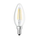 Osram LED Filament Leuchtmittel Kerze 5W = 40W E14 klar 470lm warmweiß 2700K DIMMBAR