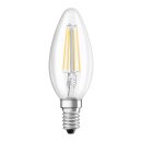 Osram LED Filament Kerze 4,8W = 40W E14 klar 470lm Neutralweiß 4000K DIMMBAR