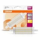 Osram LED Leuchtmittel Stab Star Line 15W = 125W R7s 118mm 2000lm FS warmweiß 2700K