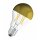 Osram LED Leuchtmittel Birnenform Kopfspiegellampe Mirror 7W fast 60W E27 Gold FS warmweiß 2700K