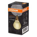 Osram LED Filament P45 Tropfen Vintage 1906 2,5W = 22W E14 Gold extra warmweiß 2400K