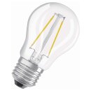 Osram LED Filament Leuchtmittel Tropfen Star P45 4W = 40W E27 klar 470lm warmweiß 2700K