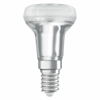 Osram LED Leuchtmittel Glas Reflektor R39 1,5W = 25W E14 matt 110lm FS warmweiß 2700K 36°