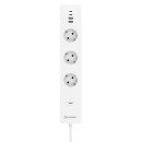 Ledvance Smart+ Steckdosenleiste 3-fach Multi Power Socket Weiß USB App Google Alexa WiFi