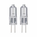 2 x Paulmann Halogen Stiftsockellampe 38W G4 klar...