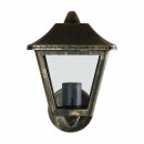 Ledvance Außenleuchte Wandlampe Endura Classic Tradition Schwarz/Gold IP44 max. 60W E27 ohne Leuchtmittel