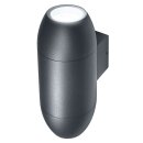 Ledvance Außenleuchte Wandlampe Endura Classic Cannon Dunkelgrau IP44 max. 35W GU10 ohne Leuchtmittel Up&Down