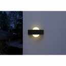 Ledvance LED Außenleuchte Wandleuchte Endura Style Shield rund Dunkelgrau IP44 10,5W 400lm warmweiß 3000K