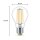 Philips LED Filament A60 Birnenform 2,3W = 40W E27 klar 485lm Neutralweiß 4000K Ultraeffizient