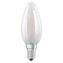 Osram LED Filament Leuchtmittel Kerze 2,8W = 25W E14 matt...