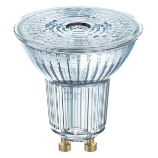 Osram LED Leuchtmittel Glas Reflektor 4,5W = 50W GU10 350lm warmweiß 2700K 36° DIMMBAR