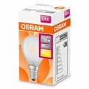 Osram LED Filament Leuchtmittel Tropfen 2,5W = 25W E14 matt 250lm warmweiß 2700K