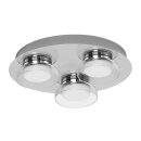 Ledvance LED Smart+ Badezimmerleuchte Orbis Chrom rund Ø30cm IP44 18W 1800lm TW 3000-6500K Dimmbar App Google Alexa WiFi