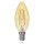 Müller-Licht LED Filament Retro Kerze 1,5W = 16W E14 Gold 150lm extra warmweiß 2000K