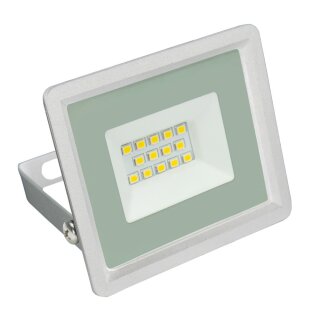 Spectrum LED Fluter Noctis Lux 3 Weiß IP65 10W 975lm Neutralweiß 4000K 100°