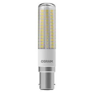 Osram LED Leuchtmittel Röhre Special T Slim 6,3W = 60W B15d klar 806lm warmweiß 2700K 320°