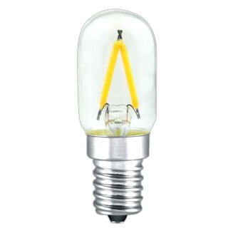 LED Filament Leuchtmittel Röhre T22x55 1,5W E14 klar 180lm warmweiß 2700K