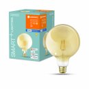 Ledvance LED Smart+ Filament Globe G120 6W = 52W E27 Gold...