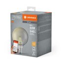 Ledvance LED Smart+ Filament G125 Globe 6W = 44W E27 Rauchglas 540lm Extra Warmweiß 2500K DIMMBAR App Google Alexa WiFi