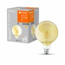 Ledvance LED Smart+ Filament G125 Globe 6W = 53W E27 Gold...