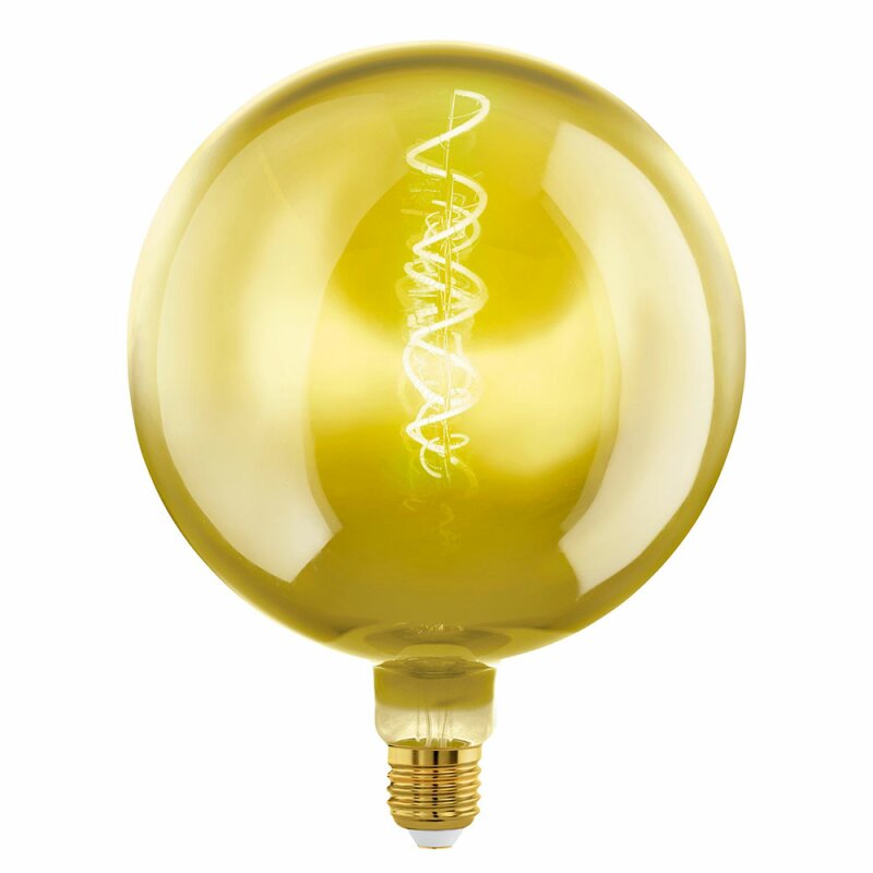 Eglo Led Spiral Filament Leuchtmittel Globe G200 4w E27 Gold 40lm Ext 9591