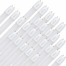 25 x LED Leuchtmittel T8 Röhre 97cm 15W = 36W G13 1500lm 865 kaltweiß 6500K Tageslicht mit Starter