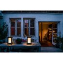 Ledvance LED Smart+ Akku Außen-Tischleuchte Frame Dunkelgrau IP44 5W 310lm RGBW warmweiß 3000K USB Powerbank Dimmbar App Google Alexa