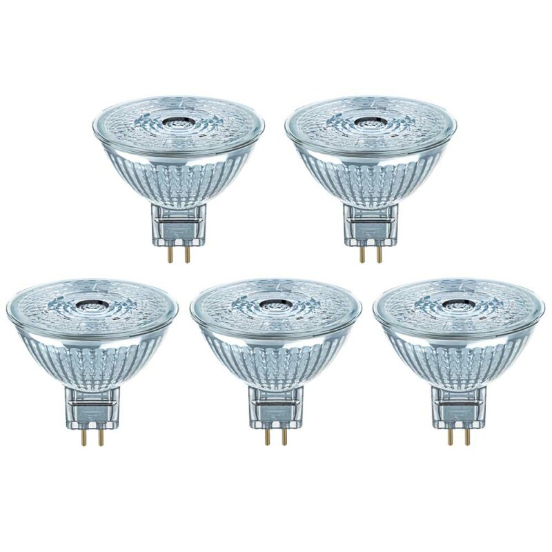 5 X Osram Led Parathom Mr16 Glas Reflektor 2 6w 20w Gu5 3 12v 230lm