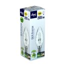 Leuci Kerze Eco Halogen Glühbirne gedreht 18W = 25W / 24W E14 Glühlampe warmweiß dimmbar