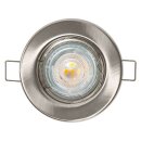 Ledvance LED Einbaustrahler Recess Gebürsteter Nickel 3 x 2,6W GU10 230lm Warmweiß 2700K