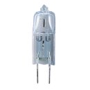 40 x Radium Halogen Leuchtmittel Stiftsockel 10W G4 12V klar 130lm warmweiß 3000K dimmbar