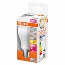 Osram LED Leuchtmittel Birne A60 8,8W = 60W E27 matt 806lm warmweiß 2700K 200° Bewegungssensor