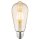 LeuchtenDirekt LED Filament Edison ST64 4W E27 Gold 346lm warmweiß 2700K DIMMBAR