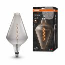 Osram LED Spiral Filament Leuchtmittel A15 Vintage 1906 4W = 15W E27 Rauchglas 140lm extra warmweiß 1800K DIMMBAR