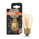 Osram LED Filament Mini Edison ST45 4,8W = 33W E27 Gold klar 360lm extra warmweiß 2200K DIMMBAR