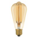 Osram LED Filament ST64 Edison 5,5W = 40W E27 Gold 470lm Extra Warmweiß 2200K DIMMBAR