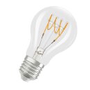 Osram LED Spiral Filament A60 Birne 4,8W = 40W E27 klar 470lm Warmweiß 2700K DIMMBAR