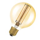 Osram LED Filament Leuchtmittel G80 Globe 5,8W = 40W E27 Gold 470lm Extra Warmweiß 2200K DIMMBAR