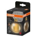 Osram LED Filament Leuchtmittel G80 Globe 5,8W = 40W E27 Gold 470lm Extra Warmweiß 2200K DIMMBAR