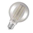 Osram LED Filament G95 Globe 11W = 42W E27 klar 500lm...