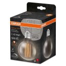 Osram LED Filament G95 Globe 11W = 42W E27 klar 500lm Extra Warmweiß 1800K DIMMBAR