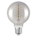 Osram LED Spiral Filament G95 Globe 7,8W = 30W E27 Rauchglas 360lm Extra Warmweiß 1800K DIMMBAR