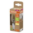 Osram LED Filament Kerze 2,5W = 40W E14 klar 470lm Warmweiß 2700K ultra effizient