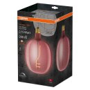 Osram LED Filament Ballon-Form 4,5W = 15W E27 Pink 220lm Extra Warmweiß 1600K DIMMBAR