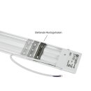 Spectrum LED Deckenleuchte Viga Weiß 90cm IP20 20W 2400lm Tageslicht 6000K kaltweiß 120°